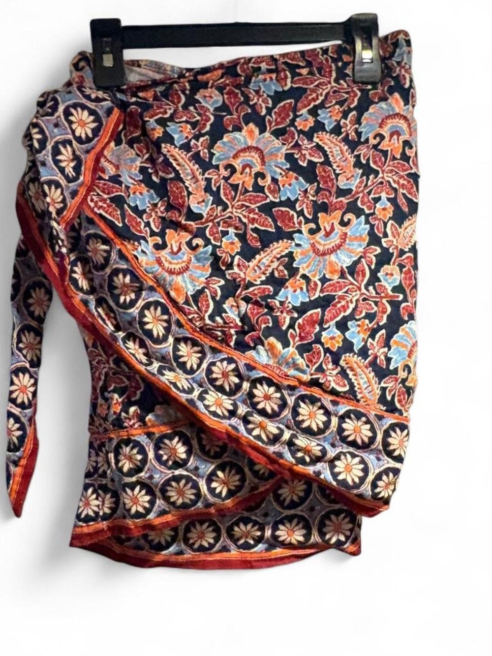 Zara Floral Print Wrap Skirt